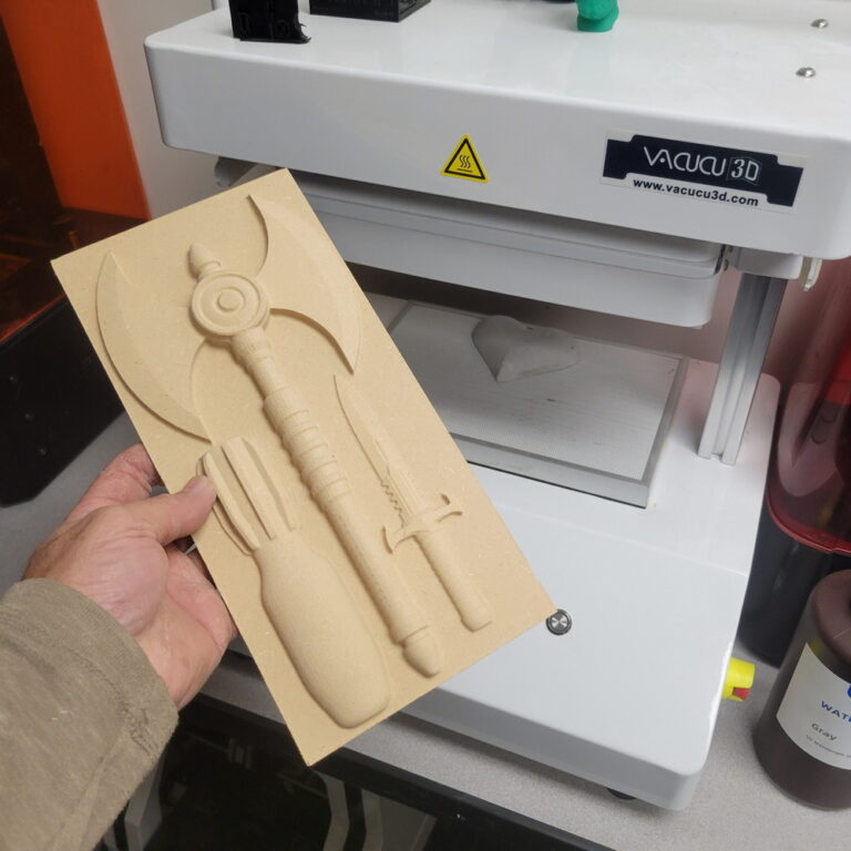 CNC MDF for the Vacuum Former